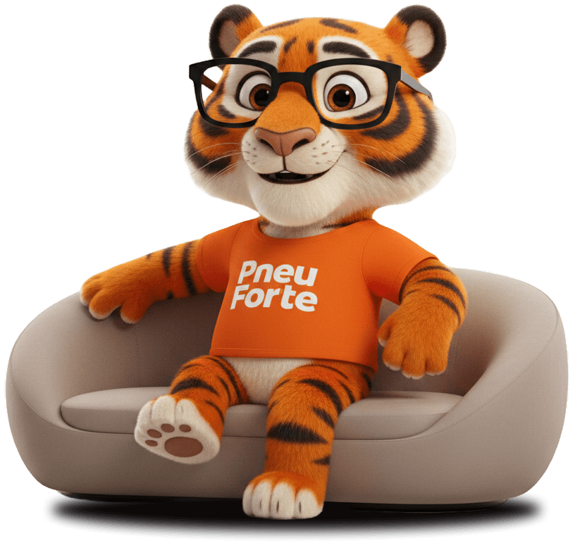 Mascote Pneu Forte